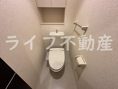 グランシャリオB棟のトイレ|トイレも気になるポイント