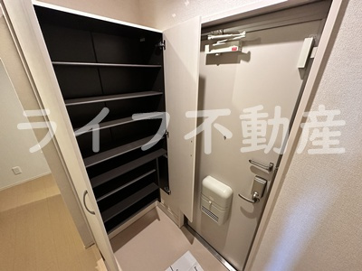 グランシャリオB棟の収納|収納豊富です