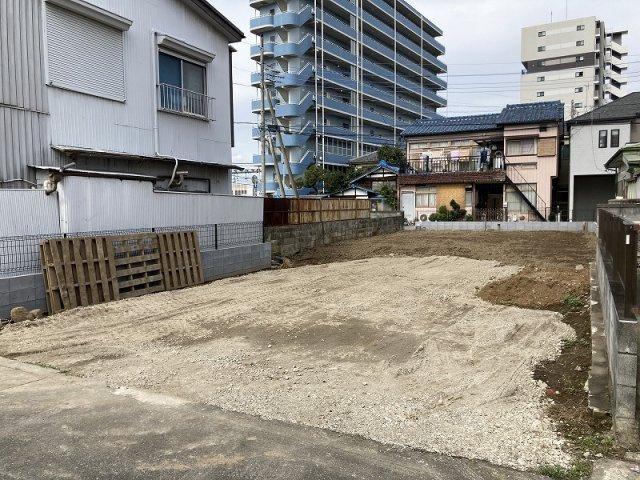 鴻巣市本町５丁目　新築一戸建て全１棟の外観|現地　南東側