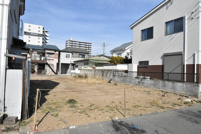 鴻巣市本町５丁目　新築一戸建て全１棟の外観|現地　南東側