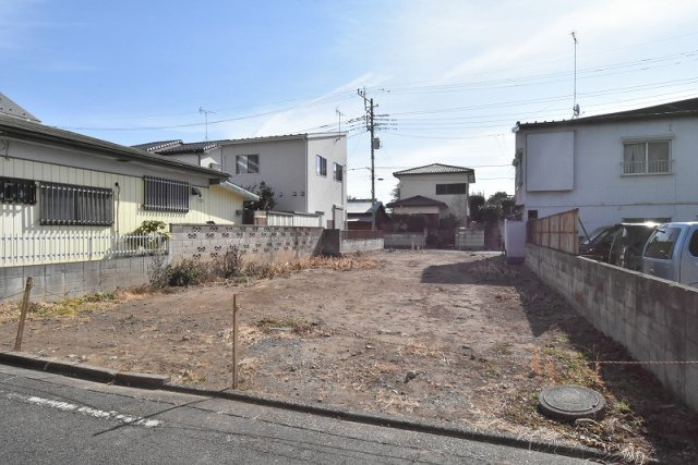 鴻巣市本町５丁目　新築一戸建て全１棟の外観|現地　北西側