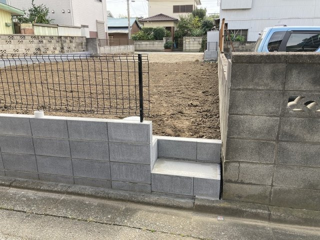 鴻巣市本町５丁目　新築一戸建て全１棟の外観|現地　北西側