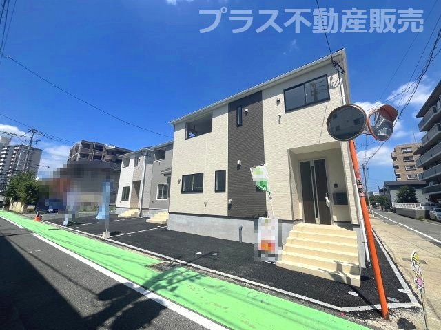 【外観】 | 福岡市南区横手1丁目第7　2号棟（全4棟）【仲介手数料無料・0円】 | 完成しました。物件内部もご見学頂けます。プラス不動産販売にお任せ下さい。