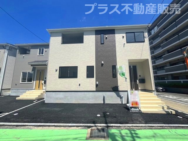 【外観】 | 福岡市南区横手1丁目第7　2号棟（全4棟）【仲介手数料無料・0円】 | 現地写真。同じ物件を見るなら、プラス不動産販売にお任せ下さい。