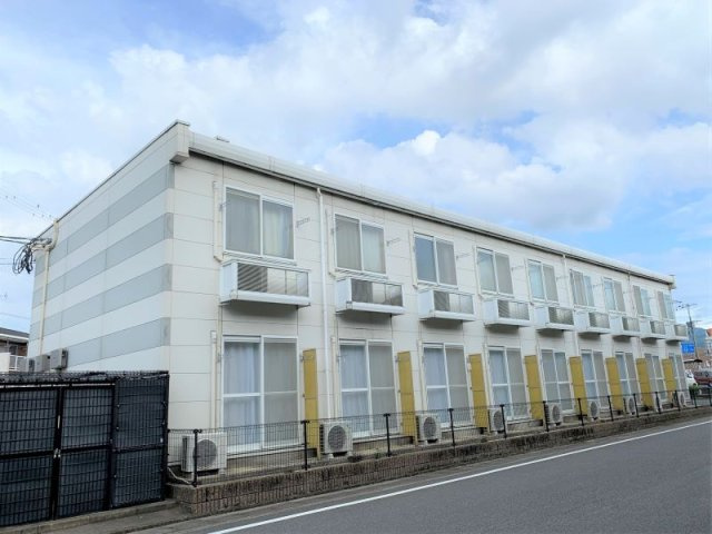 レオパレス東合川Ⅱの外観|外観もきれいです