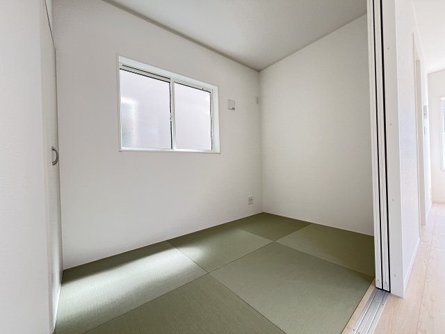 【和室】 | 福岡市南区横手1丁目第7　4号棟（全4棟）【仲介手数料無料・0円】 | 現地写真。1階和室です。