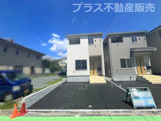 【外観】 | 福岡市南区横手1丁目第7　4号棟（全4棟）【仲介手数料無料・0円】 | 現地写真。同じ物件を見るなら、プラス不動産販売にお任せ下さい。
