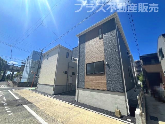 【外観】 | 福岡市南区横手1丁目第7　1号棟（全4棟）【仲介手数料無料・0円】 | 現地写真。同じ物件を見るなら、プラス不動産販売にお任せ下さい。