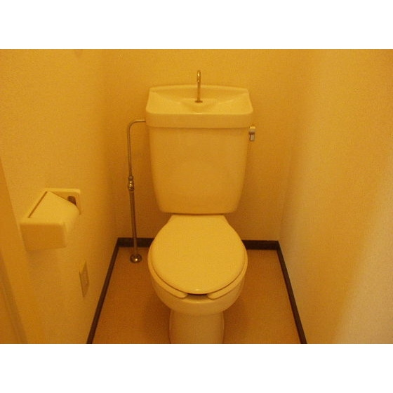 アメニティーハウスのトイレ|落ち着いたトイレです