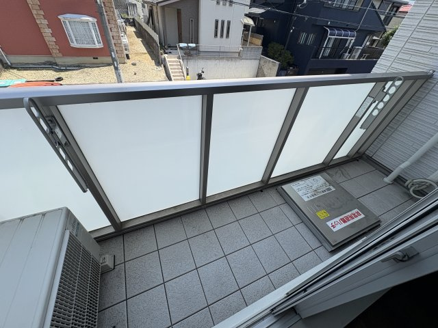 A-CUBEのバルコニー