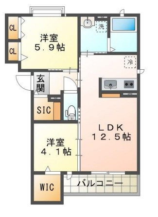 A-CUBEの間取り