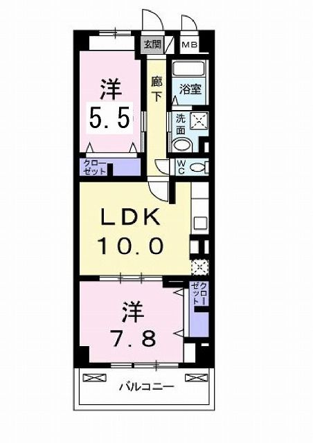 グラン・ルミエールの間取り