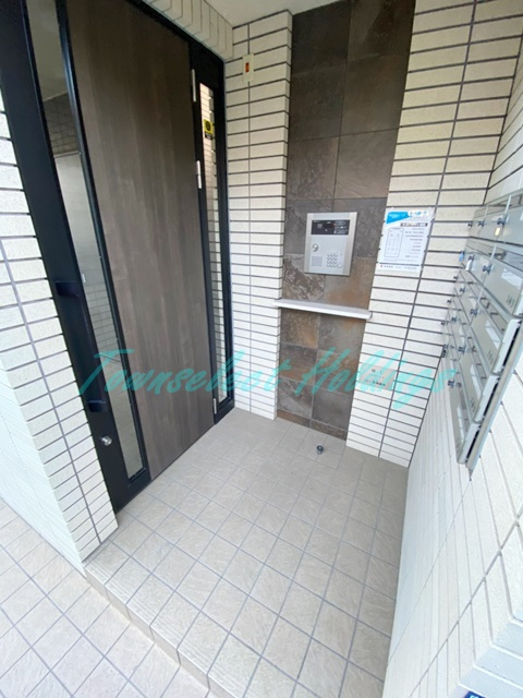 大和市中央２丁目の賃貸マンションのエントランス