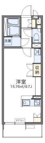 【間取り】 | レオネクストアーバンブルー | 代表的な間取のため実際の間取とは異なる場合があります
