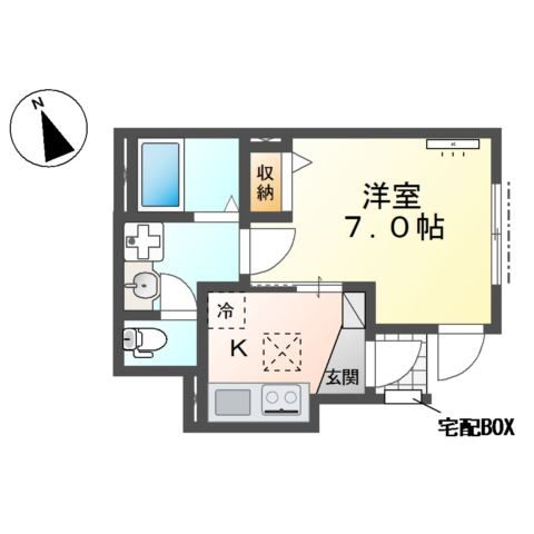 ＫＩＲＡＭＥＫＩ　～煌～の間取り