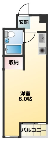 レジデンスLINDOの間取り
