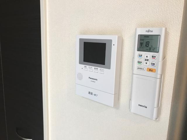 川口市大字安行領根岸　アパート新築工事の内装|カメラ付インターホン（イメージ）