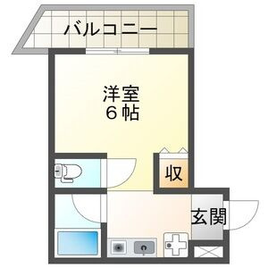 パルメゾン西脇の間取り