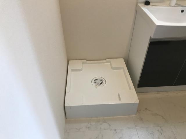 川口市大字安行領根岸　アパート新築工事のその他|洗濯機置場（イメージ）