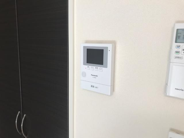川口市大字安行領根岸　アパート新築工事の内装|カメラ付インターホン（イメージ）