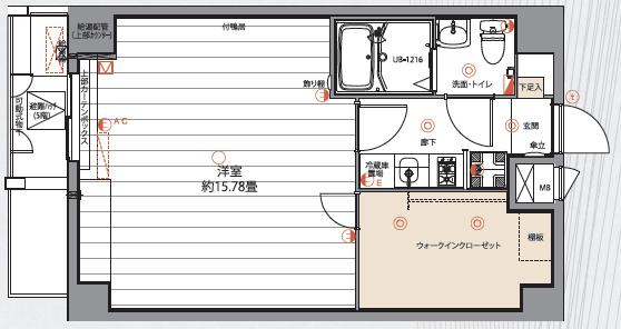 グランパークN.東京の間取り