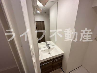 グランドゥーエ永和駅前　高井田東小学校区の独立洗面台|独立洗面化粧台付き