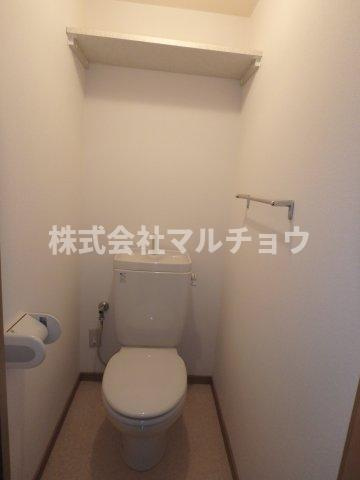 シャルム・Kのトイレ|トイレもきれいです
