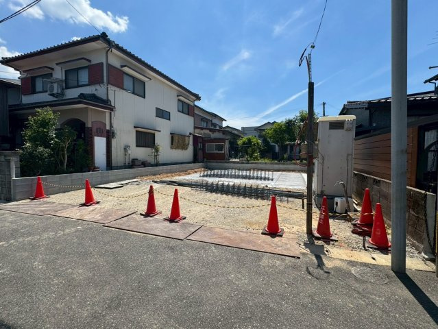SUN COURTーサンコート－小倉南区下曽根4丁目【小倉南区　新築戸建て】の外観|現地撮影　2026,6,14　SUN COURTーサンコート－小倉南区下曽根4丁目【小倉南区　新築戸建て】