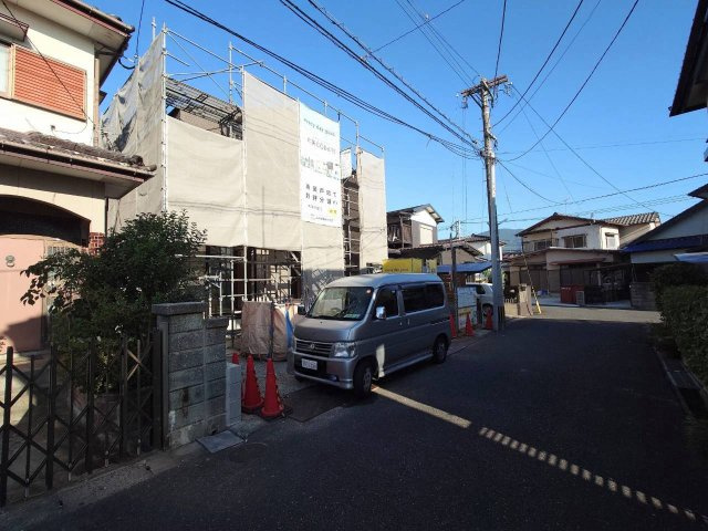 SUN COURTーサンコート－小倉南区下曽根4丁目【小倉南区　新築戸建て】の前面道路含む現地写真|現地撮影　2026,8,6　SUN COURTーサンコート－小倉南区下曽根4丁目【小倉南区　新築戸建て】