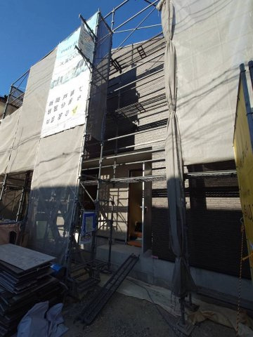 SUN COURTーサンコート－小倉南区下曽根4丁目【小倉南区　新築戸建て】の外観|現地撮影　2026,8,6　SUN COURTーサンコート－小倉南区下曽根4丁目【小倉南区　新築戸建て】