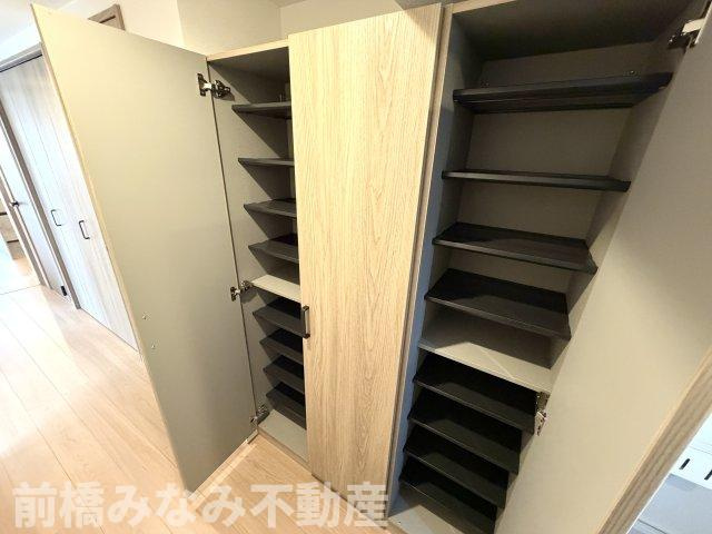 【中古マンション】高崎市常盤町　エトワール　208号室　3LDKの収納|十分な収納スペースがあります