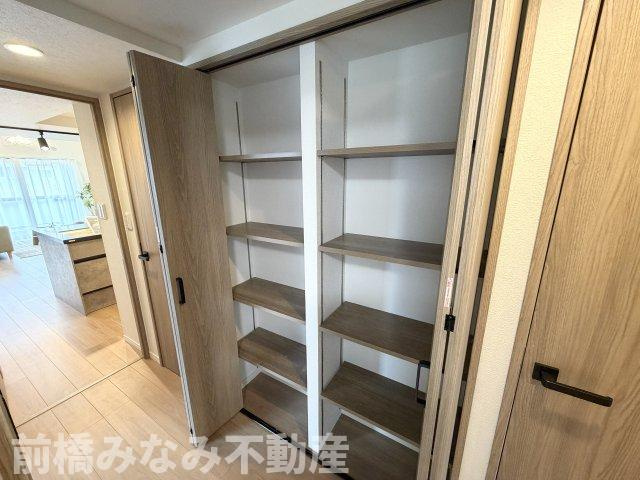 【中古マンション】高崎市常盤町　エトワール　208号室　3LDKの収納|収納スペース豊富です