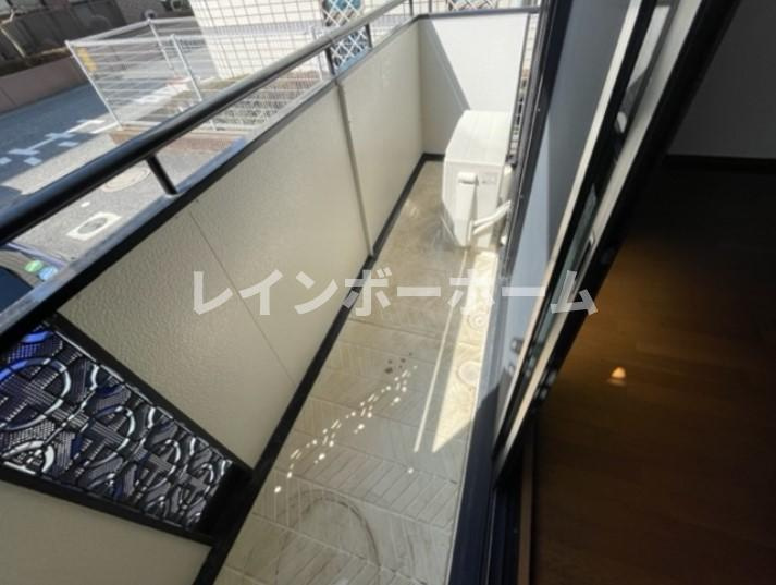 オールメゾンふじみ野のバルコニー