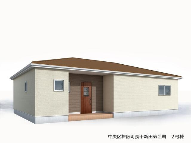 浜松市中央区舞阪町長十新田の新築一戸建|完成予想図（外観） 