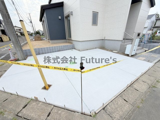 吉川市中曽根2丁目　新築平屋戸建　全2棟　2号棟の外観|南向きの陽当たり良好な邸宅です