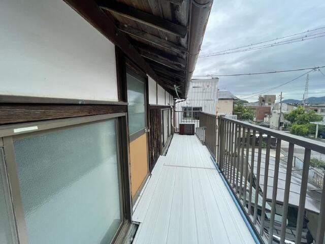 「キッチン2つ☆二世帯住宅」高知市一宮中町　中古一戸建てのバルコニー|南向きで日当たり◎