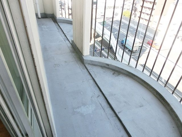 メゾンブランカのバルコニー