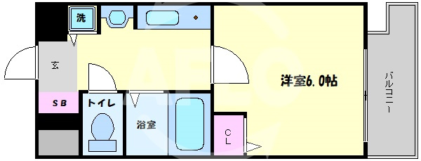 プレサンス東本町の間取り|プレサンス東本町　間取り