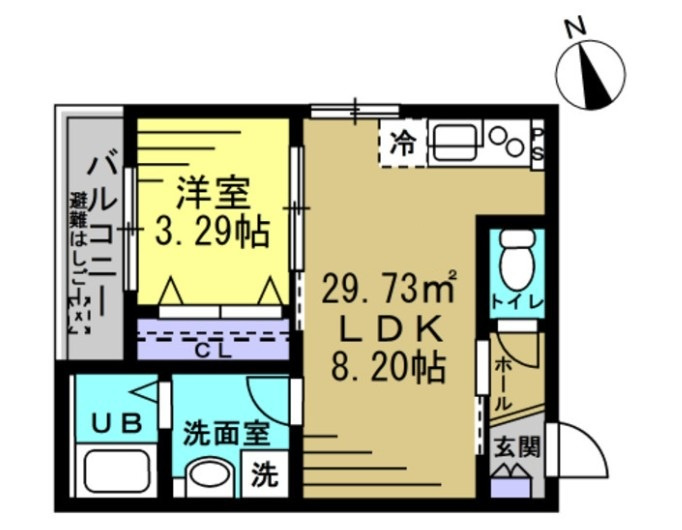 AJ春日部の間取り