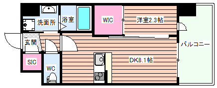 【間取り】 | セレニテ十三ミラク