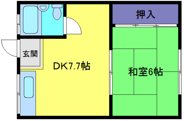 ドル深江の間取り