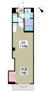 ヴィクトリアンコート千葉の間取り