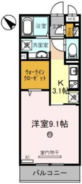プレミールの間取り