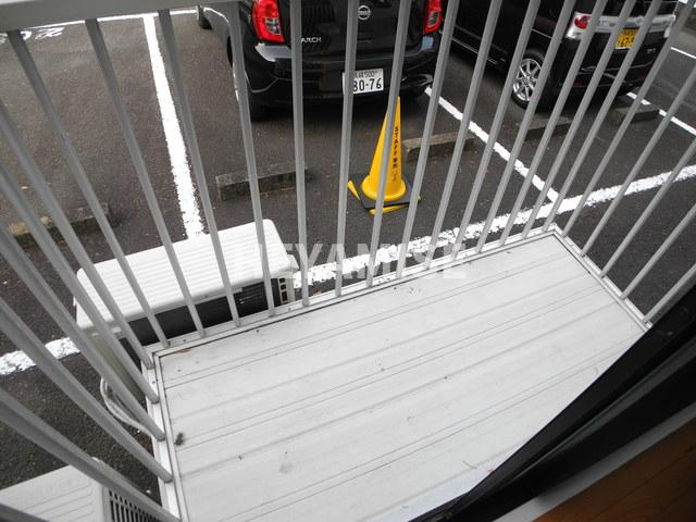プレジール蔭平のバルコニー
