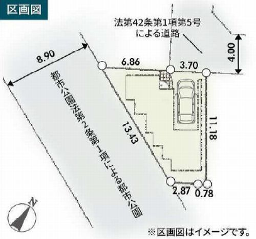 【区画図】 | 【仲介手数料０円】相模原市第9南区相模台　新築一戸建て　 | 相模原市第9南区相模台　新築一戸建て　
