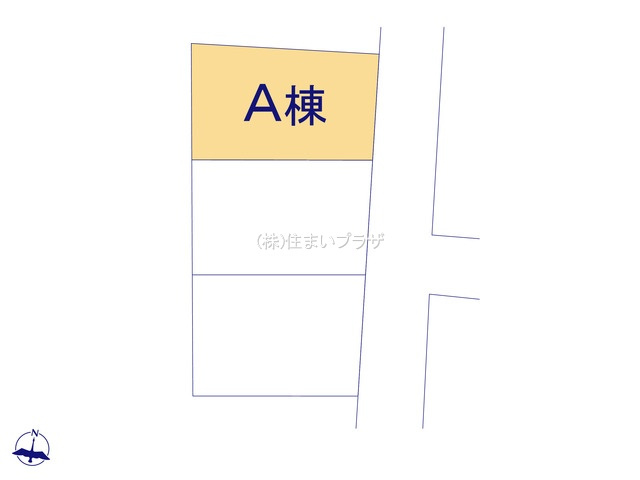 仲介手数料無料）一宮市木曽川町黒田IIの区画図