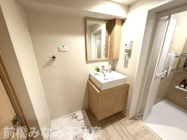 【中古マンション】高崎市貝沢町　サンハイツ　1001号室　3LDKの独立洗面台|独立洗面化粧台付き