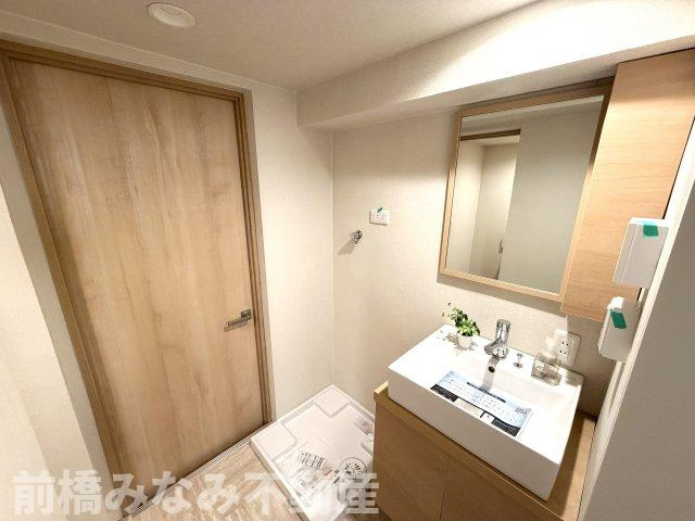 【中古マンション】高崎市貝沢町　サンハイツ　1001号室　3LDKの独立洗面台|独立洗面化粧台付き