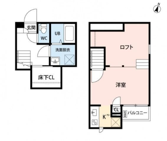 春日部市南１丁目のアパート