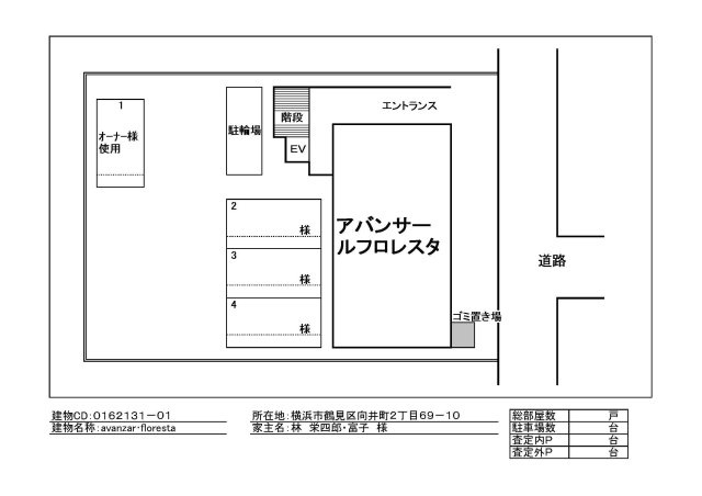 ａｖａｎｚａｒ・ｆｌｏｒｅｓｔの駐車場